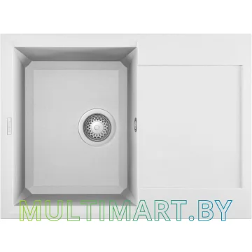 Кухонная мойка Elleci Easy 135 Bianco Titano 68